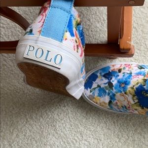 POLO BY RALPH LAUREN floral walkable shoes!!